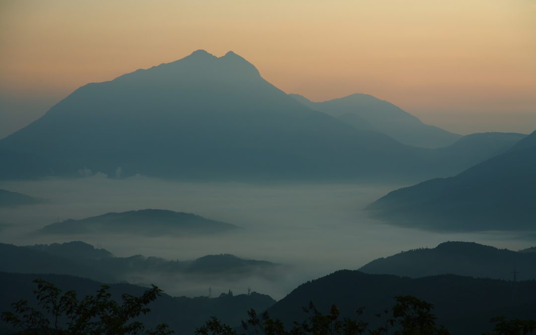 Morning mist of Yufuin
